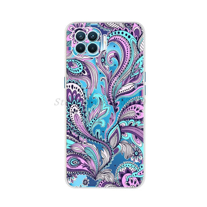 Case For OPPO Reno 4 lite Case Soft Silicon Patterned Phone Cover for OPPO Reno4 Lite Coque Capa Reno 4Lite CPH2125 Fundas 6.43"
