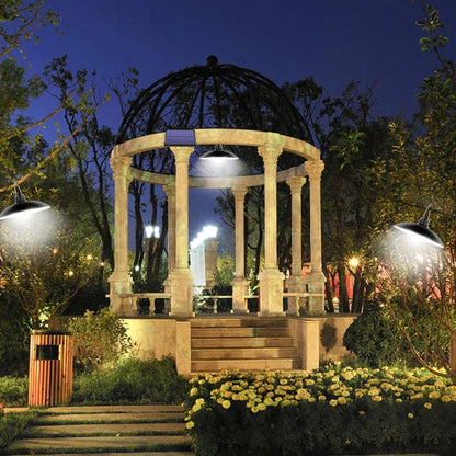 Hot-Selling Solar Courtyard Chandelier Super Bright Retro Yard Outdoor Split Waterproof Energy-Saving Double-Head Garden Light