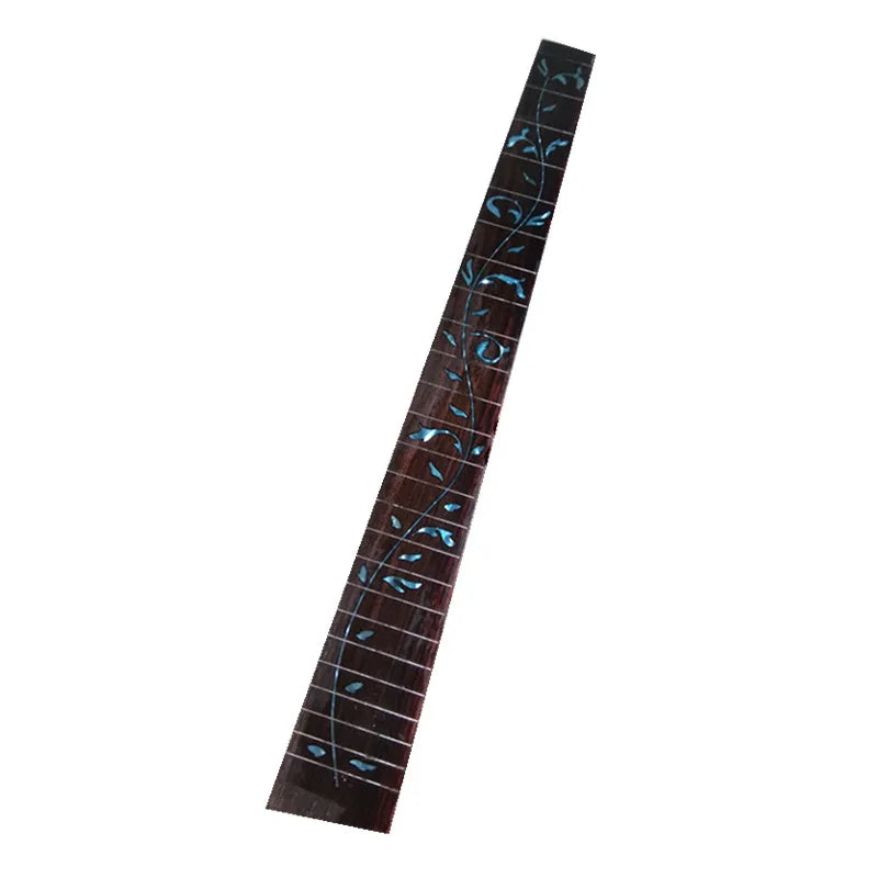 Manche de guitare 24 frettes, Finerboard en palissandre, arbre de vie bleu, accessoires de guitare, pièces