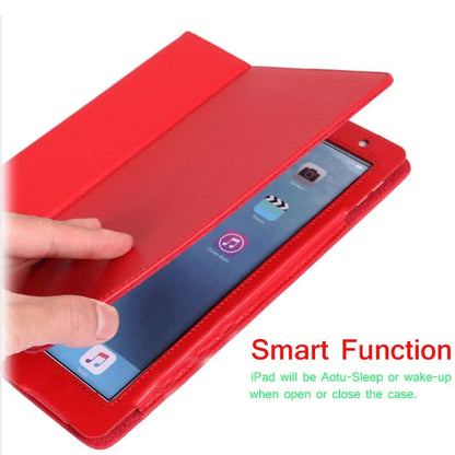 Folio Coque for iPad 2017 2018 9.7 5th 6th iPad Air 1 Air 2 Case Magnetic Smart A1566 A1822 PU Stand for iPad 2018 Air 2 Cover