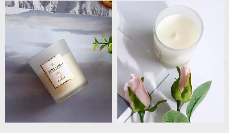 Candles Scented Aromatherapy Candles Soy Wax Fragrance Home Decoration Romantic Bath Yoga Thanksgiving Christmas Wedding
