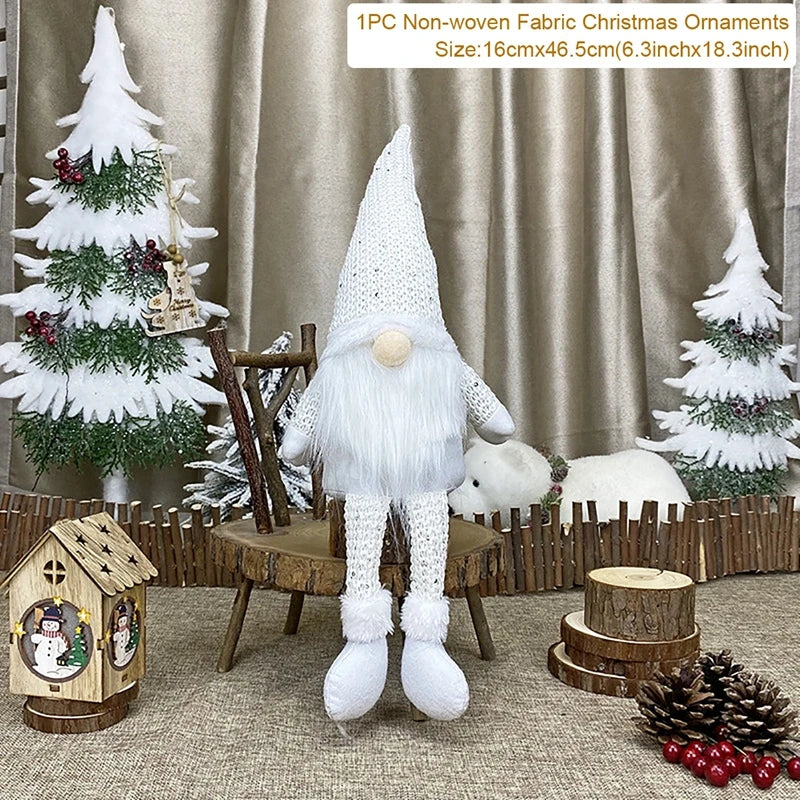 Faceless Christmas Decorations for Home, Christmas Tree Ornament, Merry Butter, New Year Gifts, 2024, 2025