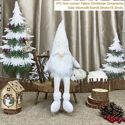 Faceless Christmas Decorations for Home, Christmas Tree Ornament, Merry Butter, New Year Gifts, 2024, 2025