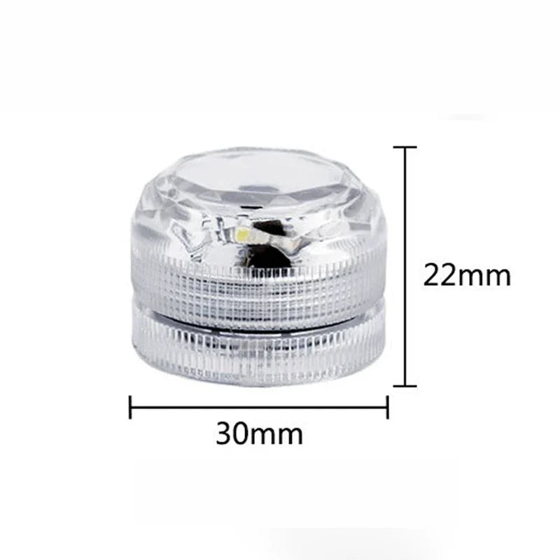 Mini LED Colorful Waterproof DIY Assembly Model Accessories with Remote Control Flashing Light Handmade Electronic Components