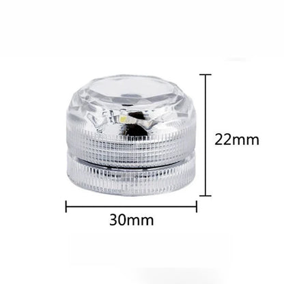 Mini LED Colorful Waterproof DIY Assembly Model Accessories with Remote Control Flashing Light Handmade Electronic Components