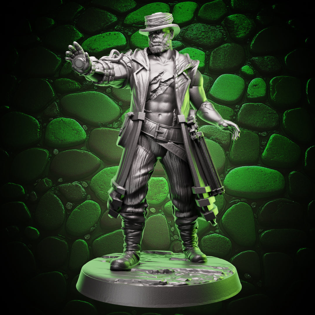 Half Orc Artificer | Magic Gauntlet | 5e
