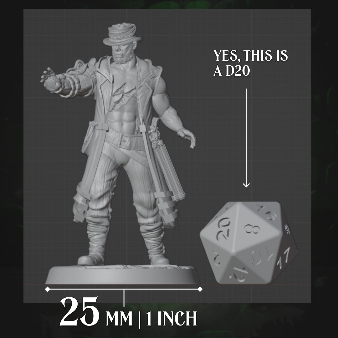 Half Orc Artificer | Magic Gauntlet | 5e