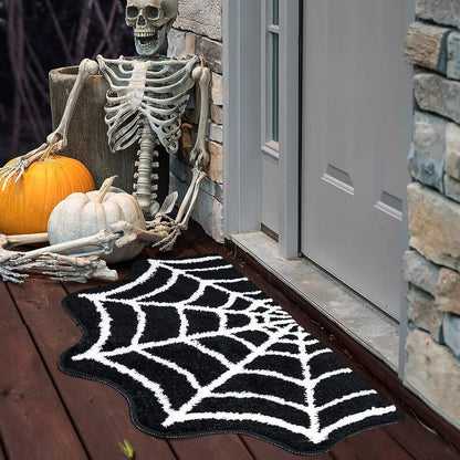 Paillasson d'entrée d'horreur en cachemire d'Halloween