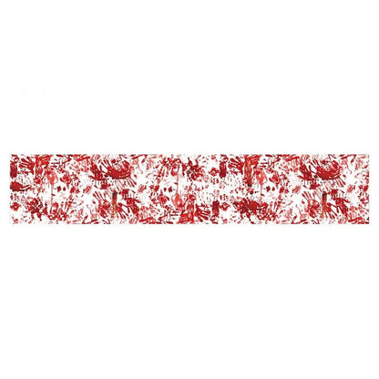 Halloween Horror Bloody Hand Printed Tablecloth Decoration