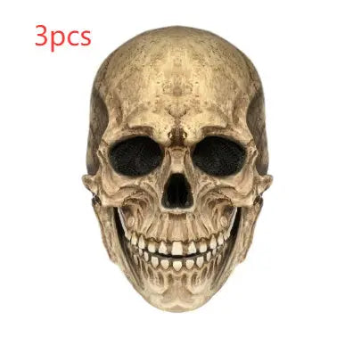Masque Crâne Halloween à Mâchoire Mobile Casque Crâne à Mâchoire Mobile Masque Crâne Intégral