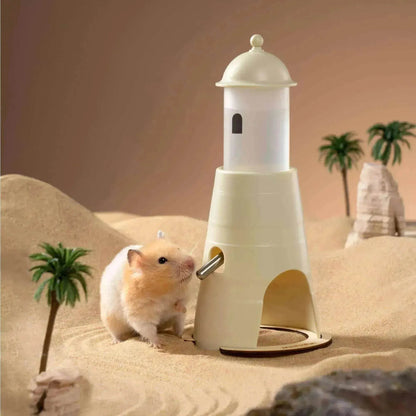 Hamster Water Bottle + Stand & Hideout: 150ml