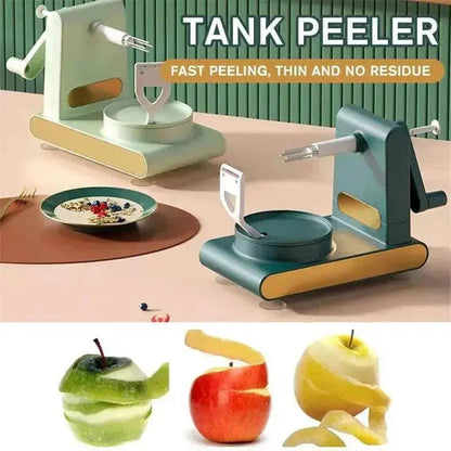 Hand Cranked Multifunctional Peeler Machine & Cutter & Slicer Tool