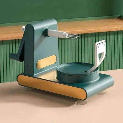 Hand Cranked Multifunctional Peeler Machine & Cutter & Slicer Tool