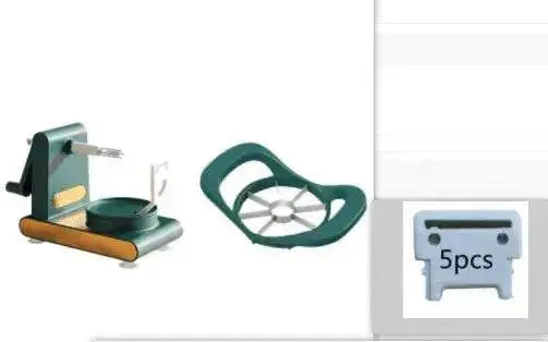 Hand Cranked Multifunctional Peeler Machine & Cutter & Slicer Tool