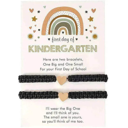 Hand Weaving Golden Love Bracelet
