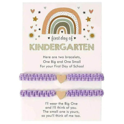 Hand Weaving Golden Love Bracelet