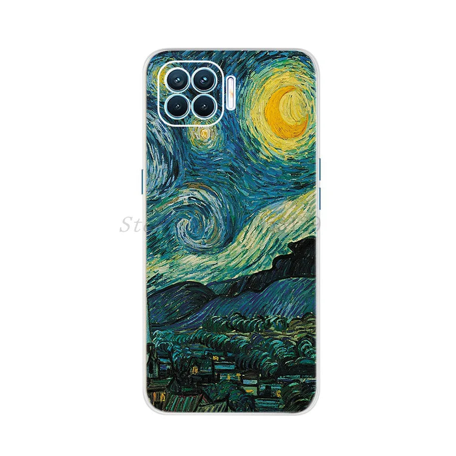 Case For OPPO Reno 4 lite Case Soft Silicon Patterned Phone Cover for OPPO Reno4 Lite Coque Capa Reno 4Lite CPH2125 Fundas 6.43"