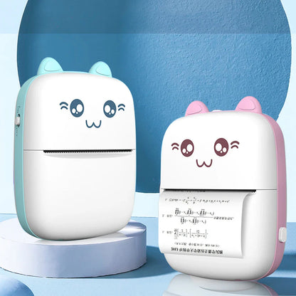 Portable Mini Thermal Printer Photo Printer Business/Home No Ink Required To Print Small Ticket/Labels/Picture Imprimante 203PDI