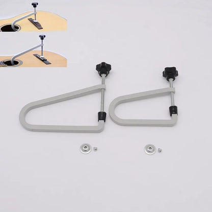 Accessoires de guitare acoustique, pince de pont/pince à gorge profonde en acier moulé/outil de réparation de guitare à pince en C à portée profonde