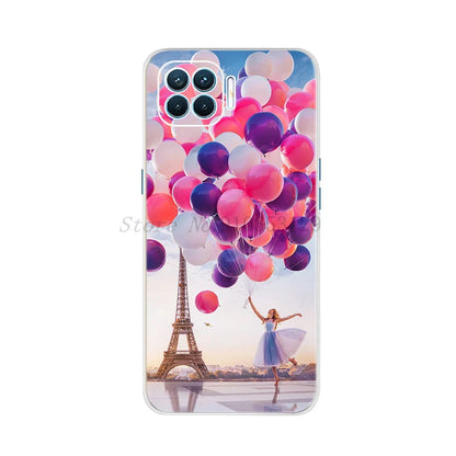 Case For OPPO Reno 4 lite Case Soft Silicon Patterned Phone Cover for OPPO Reno4 Lite Coque Capa Reno 4Lite CPH2125 Fundas 6.43"