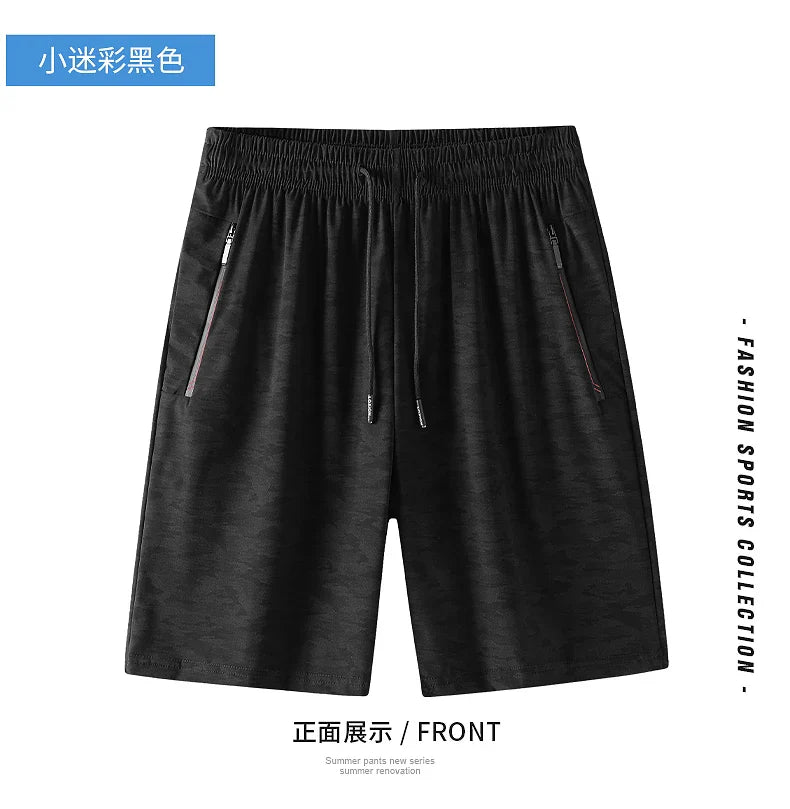 Men's Shorts For Men Summer Oversized Sports Casual Short Pant Britches Trousers Boardshorts Beachwear Breathable Elastic Waist