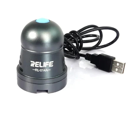 RELIFE RL-014A RL-014 Efficient UV Curing Lamp USB Adjustable Time Switch Portable Headlamp Bead Green Oil Glue Curing Tool