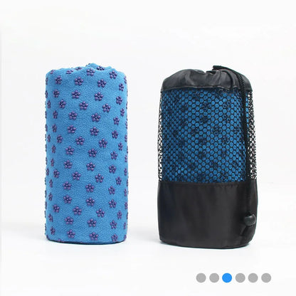 Yoga Blankets Non Slip Yoga Mat Cover Towel Blanket Sports Travel Foldable Fitness Exercise Pilates Workout Mats 183x61cm
