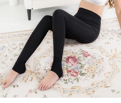 Leggings en cachemire épais pour femmes, pantalon chaud à perles, taille haute, élastique, marche sur le pied, bordeaux vert, automne et hiver, 2021G, 200G, 300G