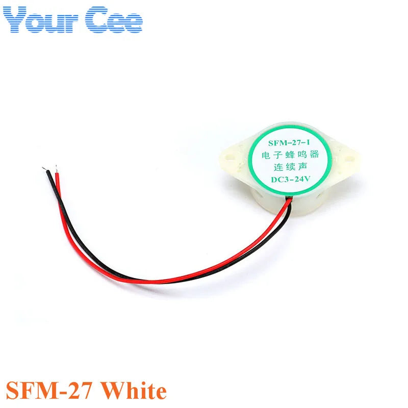 SFM-27 SHD4216 alarme sonore électronique alarme sonore continue/intermittent DC 3-24 V 12 V décibel élevé pour Arduino voiture Van