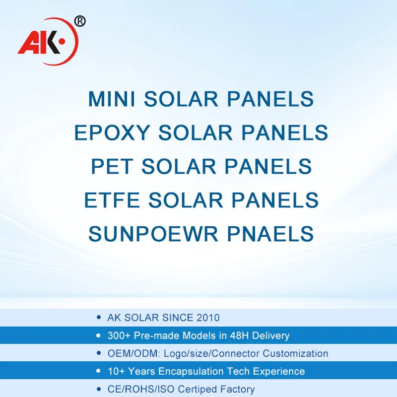 Factory Manufacturing Mini Epoxy Resin Drip Solar Panels Rectangular 110X80 5.5V Voltage