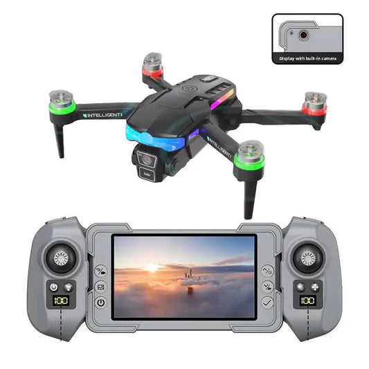 New F177 Mini Drone Dual Obstacle Avoidance Optical Wireless Remote Control Helicopter Beginner Foldable Quadcopter 48MP Camera