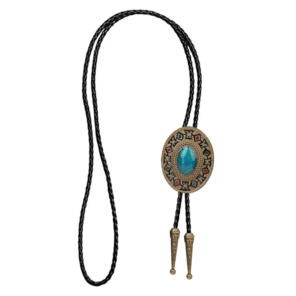 Cravate Totem Indien, Style Rétro Cirboy Occidental