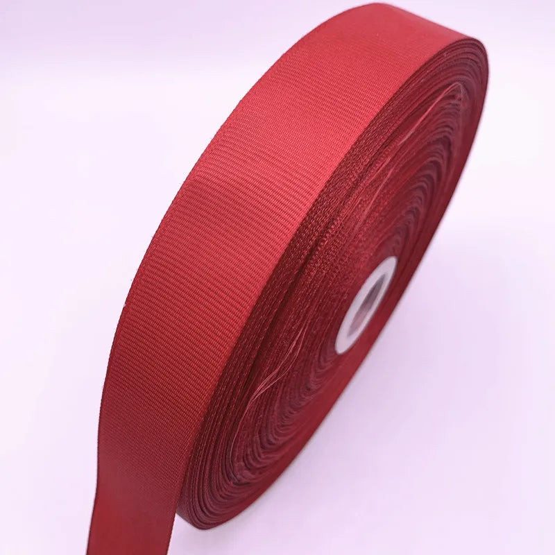 5yards 6mm Grosgrain Satin Ribbons for Wedding Christmas Party Decorations DIY Bow Craft Ribbons Supplies