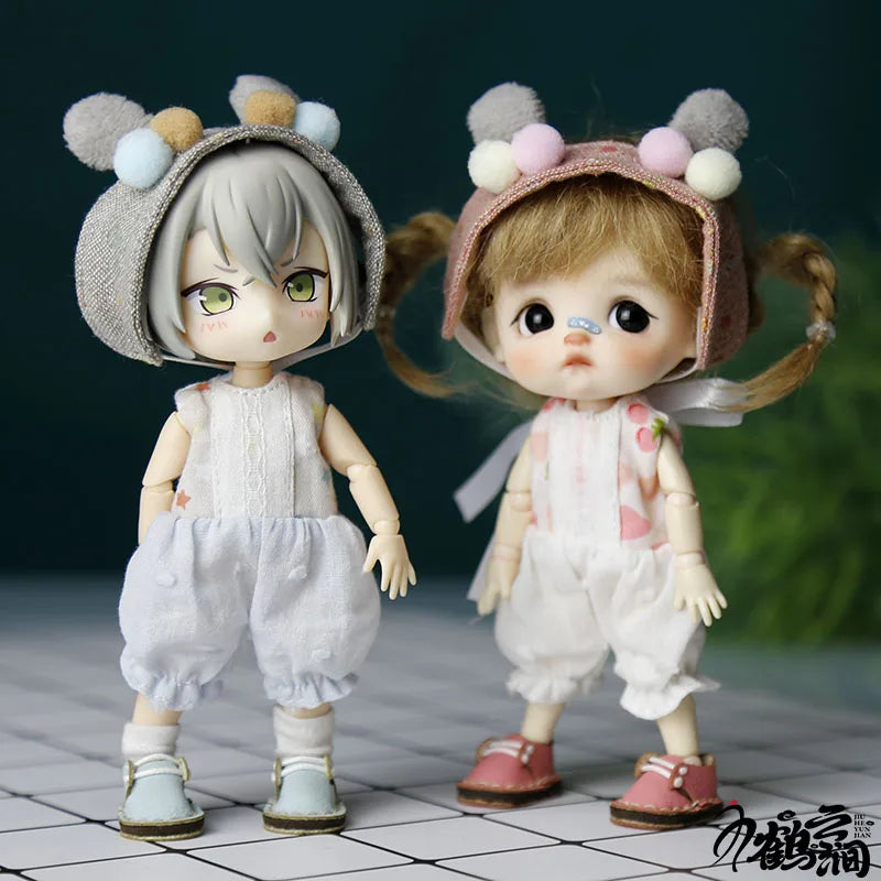 Chaussures décontractées en cuir de vachette faites à la main, chaussures en cuir simples, jolies chaussures BJD Butter, Obitsu11, GSC, 1/12, nouveau