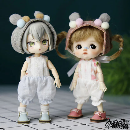 Chaussures décontractées en cuir de vachette faites à la main, chaussures en cuir simples, jolies chaussures BJD Butter, Obitsu11, GSC, 1/12, nouveau