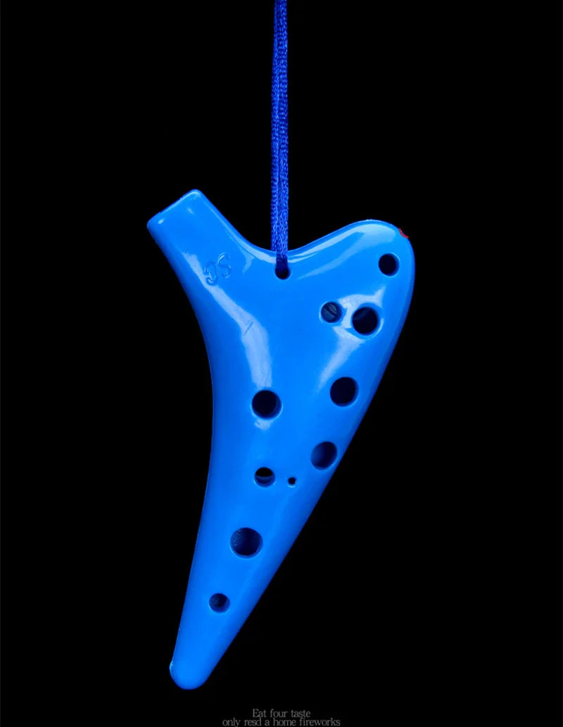 MINI Ocarina à 12 trous, clé SC mini, en résine ABS, flûte Orff, Instruments musicaux, flûte pour enfants