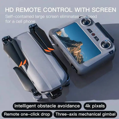 SJY-019 GPS Drone Camera 4K 3 Axis Mechanical Gimbal 360 Obstacle Avoidance 5G WiFi FPV UAV Mapping Professional Plastic