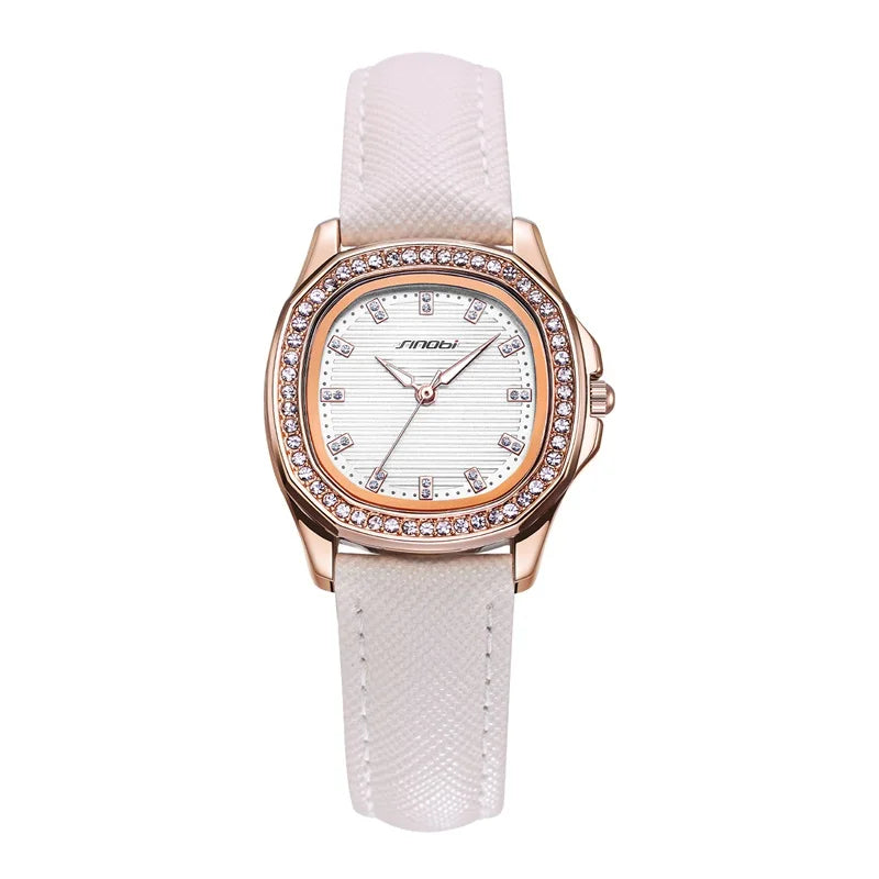 Quartz Watches for Women Wholesale Waterproof Watch Collection for Modern Gentlewoman Leather Watch Strap Relojes Hombre