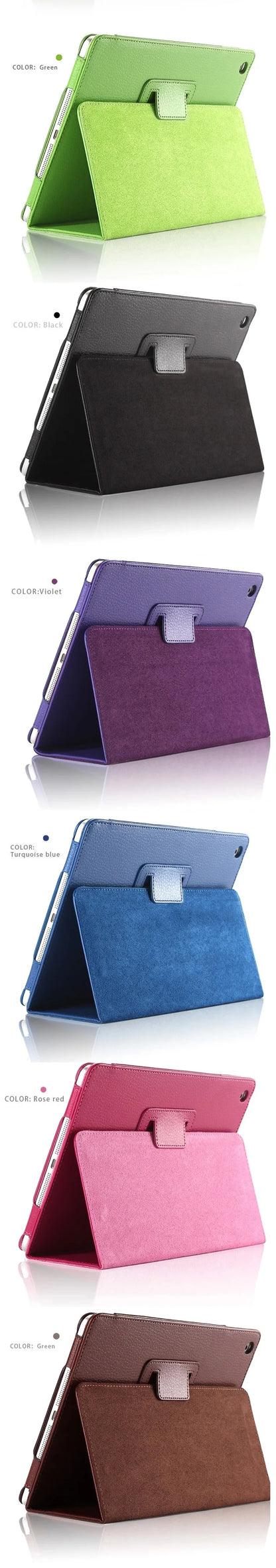 Folio Coque for iPad 2017 2018 9.7 5th 6th iPad Air 1 Air 2 Case Magnetic Smart A1566 A1822 PU Stand for iPad 2018 Air 2 Cover