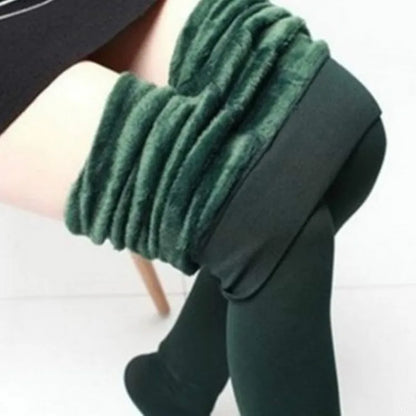 Leggings en cachemire épais pour femmes, pantalon chaud à perles, taille haute, élastique, marche sur le pied, bordeaux vert, automne et hiver, 2021G, 200G, 300G