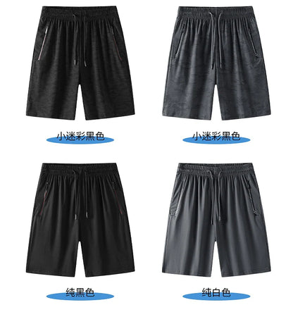 Men's Shorts For Men Summer Oversized Sports Casual Short Pant Britches Trousers Boardshorts Beachwear Breathable Elastic Waist
