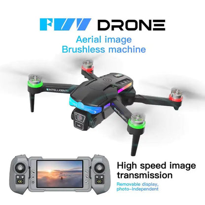 New F177 Mini Drone Dual Obstacle Avoidance Optical Wireless Remote Control Helicopter Beginner Foldable Quadcopter 48MP Camera