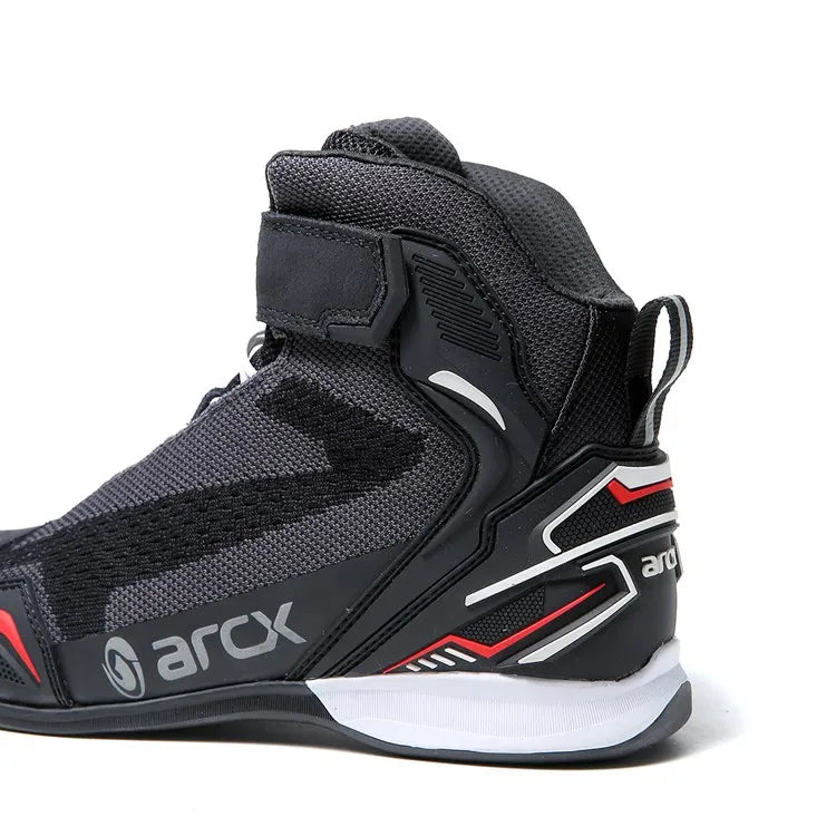 2022 ARCX NEW Knit Craft Summer Adventure Racing Moto Riding Men Motorcycle Ankle Boots Touring Sneaker Shoes