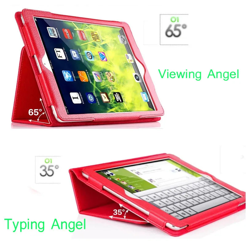 Folio Coque for iPad 2017 2018 9.7 5th 6th iPad Air 1 Air 2 Case Magnetic Smart A1566 A1822 PU Stand for iPad 2018 Air 2 Cover