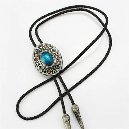 Cravate Totem Indien, Style Rétro Cirboy Occidental