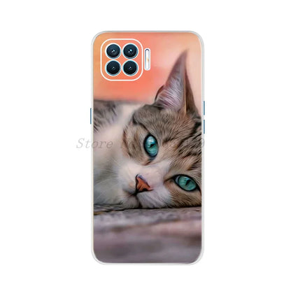 Case For OPPO Reno 4 lite Case Soft Silicon Patterned Phone Cover for OPPO Reno4 Lite Coque Capa Reno 4Lite CPH2125 Fundas 6.43"