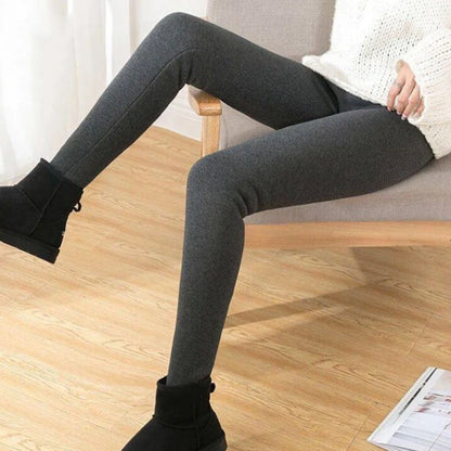 3XL chaud hiver épais Leggings femmes laine polaire femmes vêtements agneau cachemire velours pantalon élasticité S-3XL