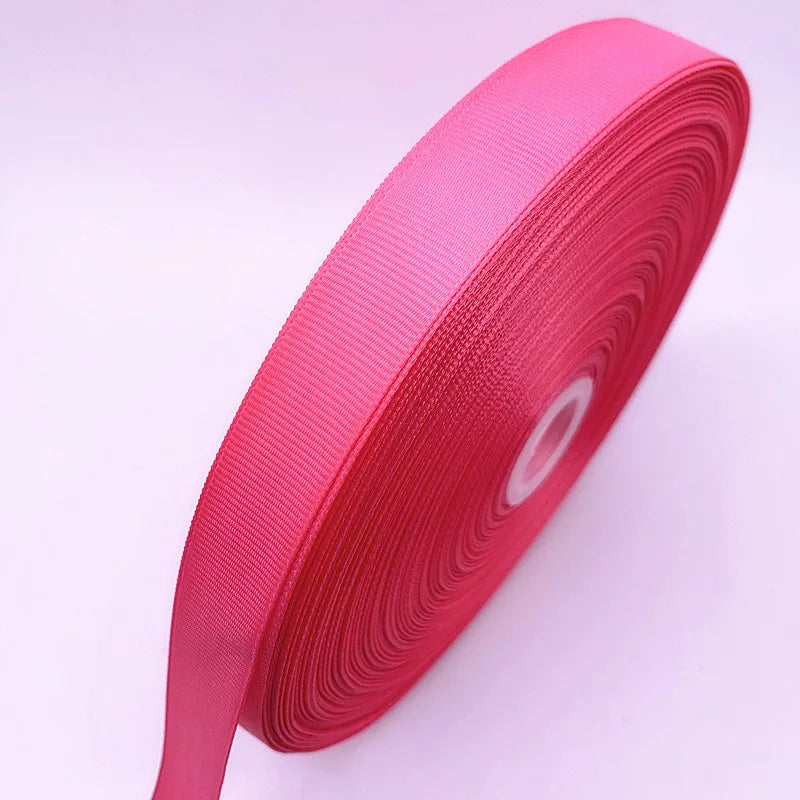 5yards 6mm Grosgrain Satin Ribbons for Wedding Christmas Party Decorations DIY Bow Craft Ribbons Supplies