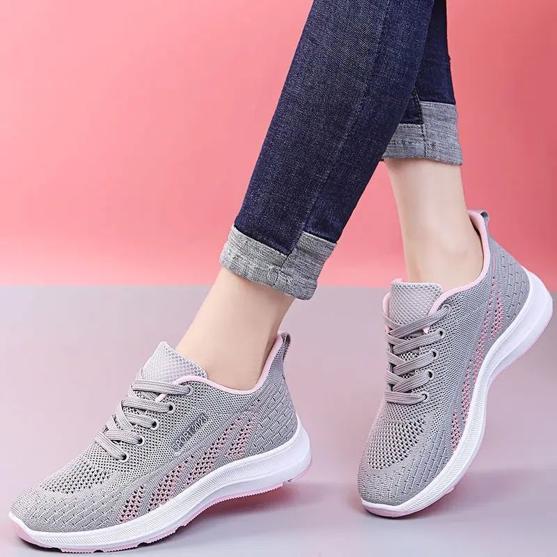 MAZ woven mesh casual shoes outdoor lightweight running shoes