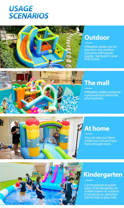 Doctor Dolphin S074B High Quality New Promotion Customization PVC Sidewinder Water Slide Factory in China